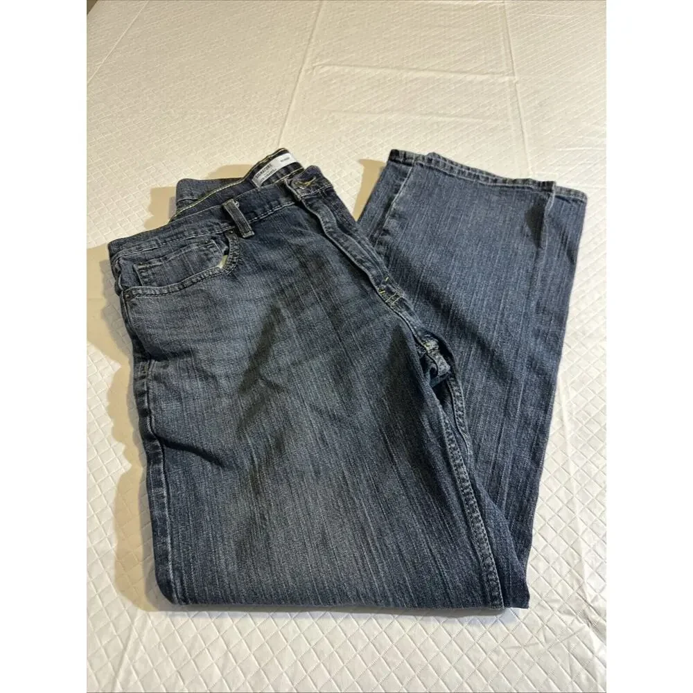 Levi's Jeans Men's Relaxed Fit 36x30 Signature Strauss Blue Denim‎ Cotton